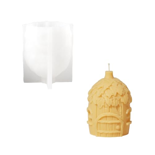 BOOWAN NICOLE Miniatur Fee Haus Kerze Form, 3D Pilz Silikon Kerze Form für Häuschen Kerzen Herstellung Formen für Diy-kerzen BOOWAN NICOLE Miniatur Fee Haus Kerze Form, 3D Pilz Silikon Kerze Form für Häuschen Kerzen Herstellung Formen für Diy-kerzen von BOOWAN NICOLE