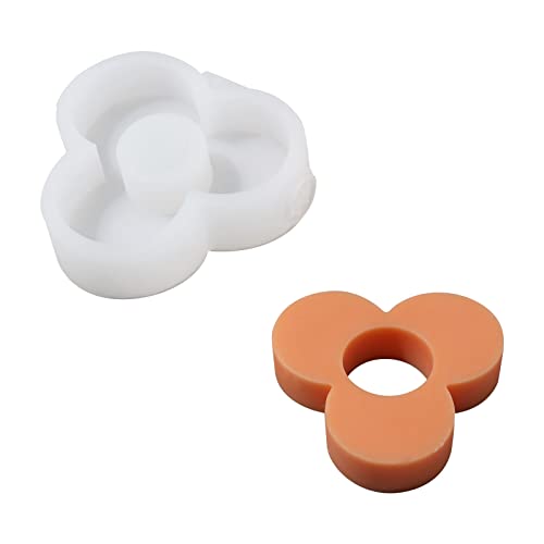 BOOWAN NICOLE Silikonform für stapelbare Kerzen, Durchmesser 2,2 cm, DIY-Aromatherapie, Harzformen, handgefertigte Geschenke, Hackendekoration (LZ556-4) von BOOWAN NICOLE