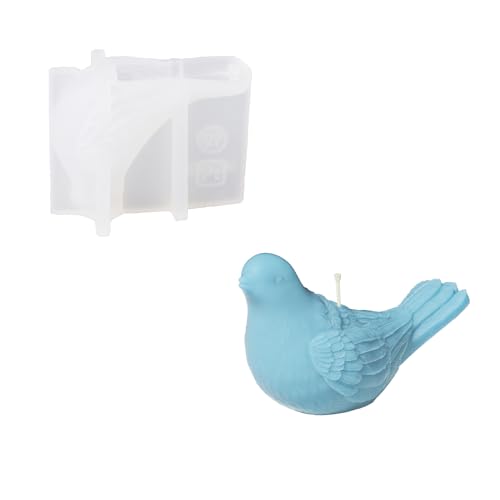BOOWAN NICOLE Vögel Kerze Silikonformen,Taube Kerzenformen zum Gießen Set für Kerzenherstellung Handwerk Ornamente BOOWAN NICOLE Vögel Kerze Silikonformen,Taube Kerzenformen zum Gießen Set für Kerzenherstellung Handwerk Ornamente von BOOWAN NICOLE