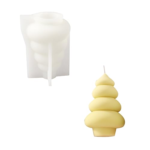 Boowan Nicole Weihnachtsbaum Silikon Kerzenformen,Silikonform Kerzen Gießen,Silikonform für Die Kerzenherstellung für DIY (LZ0561) von BOOWAN NICOLE