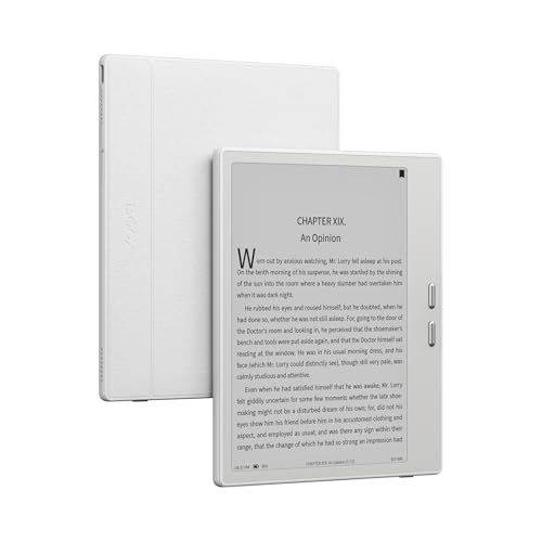 BOOX Go 7 ePaper Tablet 7 Zoll S/W 64 GB 300 ppi Android 13 Frontlicht BT WiFi (Weiß) von BOOX