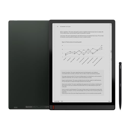 BOOX Tablet Tab X 13,3 Zoll ePapar Tablet 128 GB Android 11 Frontlicht G-Sensor OTG WiFi BT von BOOX