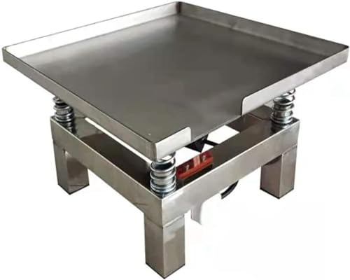 BOOZXCV Betonvibrationstisch, elektrischer Vibrationstest, Mini-Vibrationstisch aus Edelstahl, Vibrationsplattform für Prüfstandsblöcke (Farbe: 110 V) (220v) von BOOZXCV