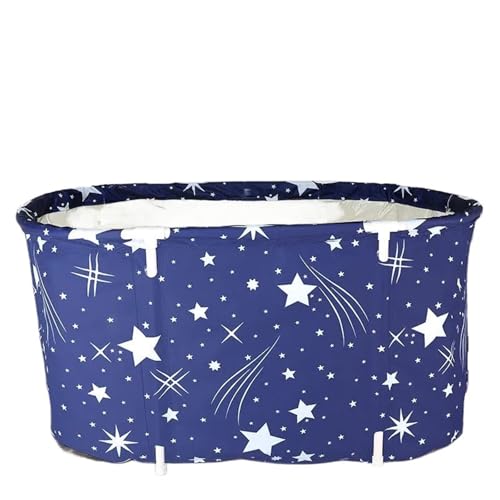 BOOZXCV Faltbare Badewanne Faltbare Badewanne Tragbare Badewanne EIS Whirlpool Badewanne Sweat Outdoor Camping Faltbare Badewanne zum Baden von BOOZXCV