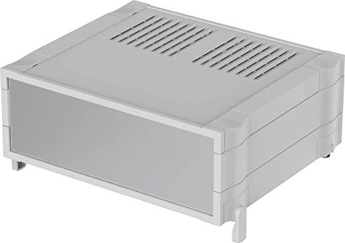 BOPLA BO 62618L BOTEGO mit Zubehör Tisch-Gehäuse (L x B x H) 307.35 x 256.9 x 110.92mm ABS Lichtgrau (RAL 7035) 1St. von BOPLA