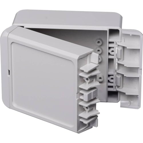 BOPLA Bocube B 100809 PC-V0-7035 96012135 Outdoor-Gehäuse 80 x 113 x 60 Polycarbonat V0 Lichtgrau (RAL 7035) 1St. von BOPLA