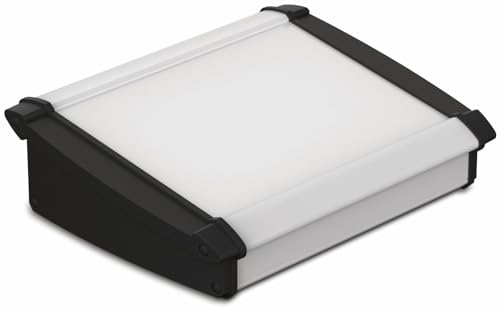 Bopla ATPH 1865-0200 ALU-TOPLINE_SET Pult-Gehäuse (L x B x H) 181.2 x 200 x 68.2 mm Aluminium, ABS Natur, Schwarz (RAL von BOPLA