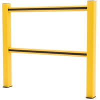 BOPLAN® Rammschutzgeländer Flex Impact® HD Light, gelb / schwarz, Innenbereich, HxL 1.145 x 1.250 mm von BOPLAN®