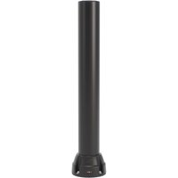 BOPLAN® Rammschutzpoller Flex Impact® BO125L, Innen- und Außenbereich, Höhe 1.000 mm, Grundplatte zinkbeschichtet, schwarz von BOPLAN®