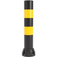 BOPLAN® Rammschutzpoller Flex Impact® BO170B, Innen- und Außenbereich, Höhe 1.000 mm, schwarz / gelb von BOPLAN®