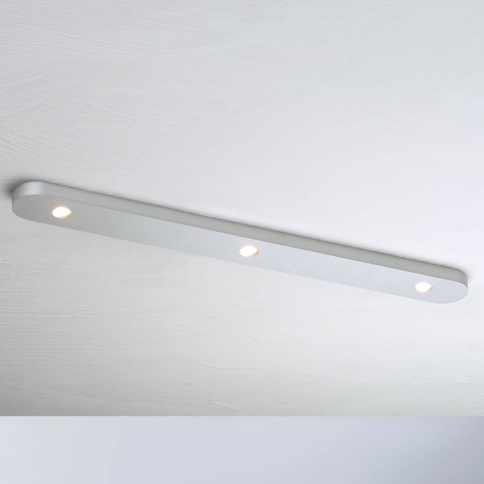 Bopp Close LED-Deckenlampe dreiflammig alu von BOPP