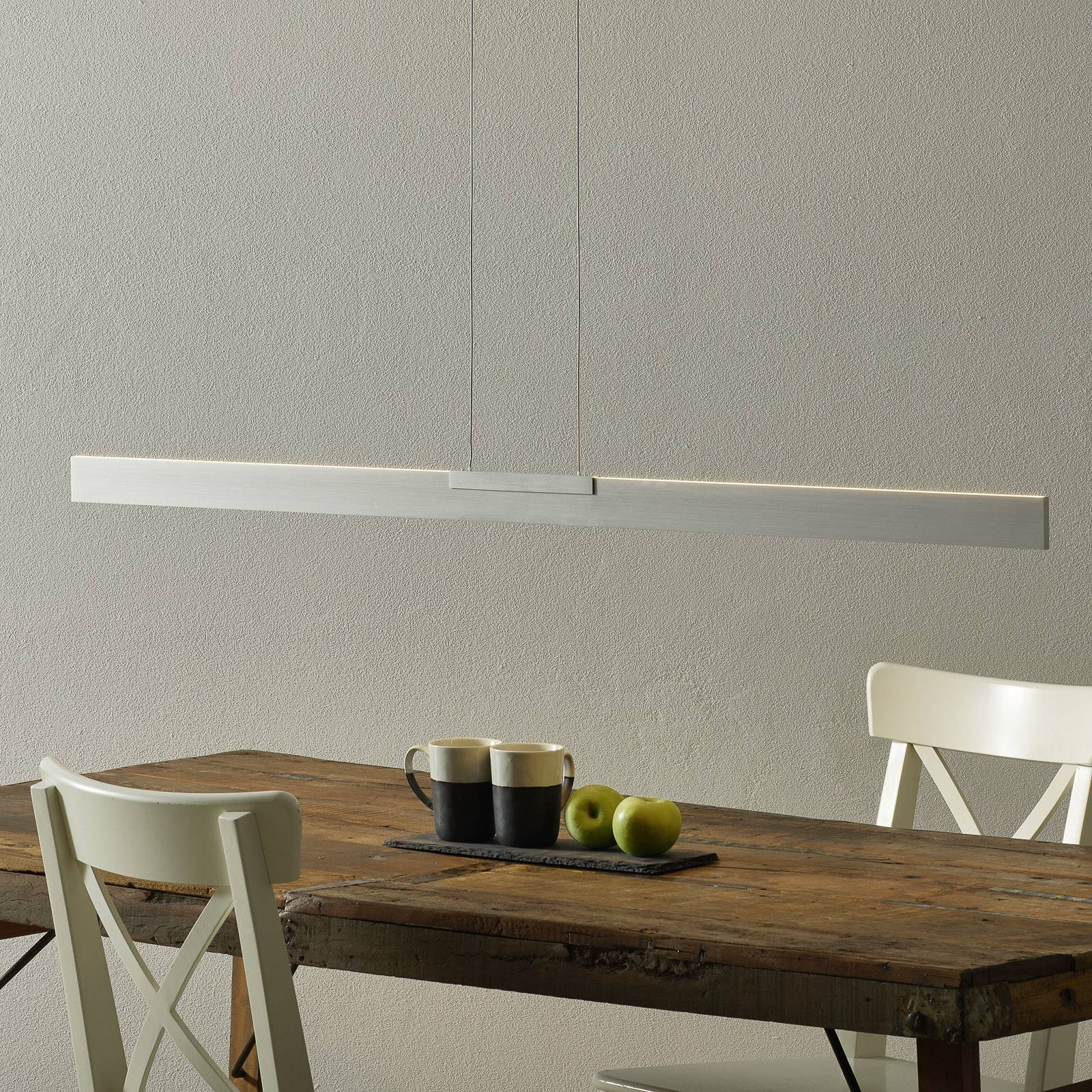 Bopp Nano - LED-Hängeleuchte, aluminium 140cm von BOPP