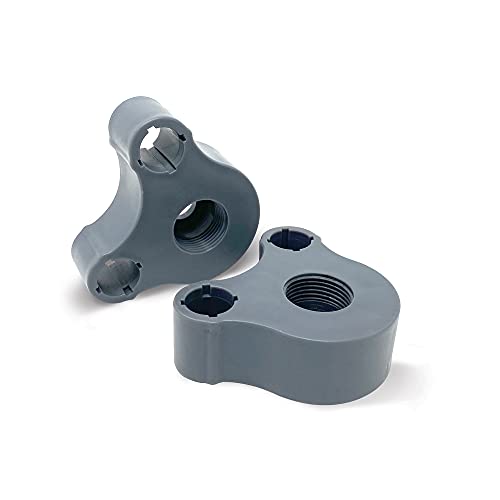 Bora Doppel-P-Tops Zubehör Tausendfüßler, 2-teilig, Metall, P-Top von BORA