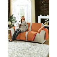 Sessel-,Couch- und Armlehnenschoner mit Veloursbandeinfassung Sessel-,Couch- und Armlehnenschoner mit Veloursbandeinfassung von BOCASA