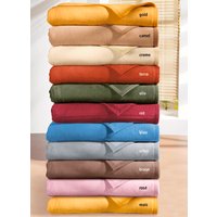 Supersofte Schlafdecke, 2er-Set, aus reiner Baumwolle Supersofte Schlafdecke, 2er-Set, aus reiner Baumwolle von BOCASA