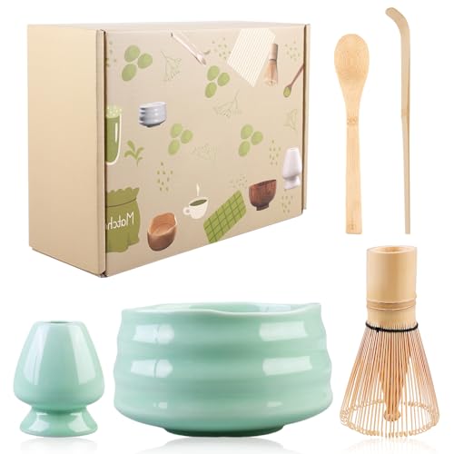 5er-Set Matcha Tee Set, Matcha Set, Matcha-Schneebesen Set Mit Matcha Schale Aus Keramik, Matcha Besen, Matcha Löffel, Teeset Teezubereitungsset Matcha-Tee-Set Geschenkset Für Freunde Und Familie 5er-Set Matcha Tee Set, Matcha Set, Matcha-Schneebesen Set Mit Matcha Schale Aus Keramik, Matcha Besen, Matcha Löffel, Teeset Teezubereitungsset Matcha-Tee-Set Geschenkset Für Freunde Und Familie von BORDEAG