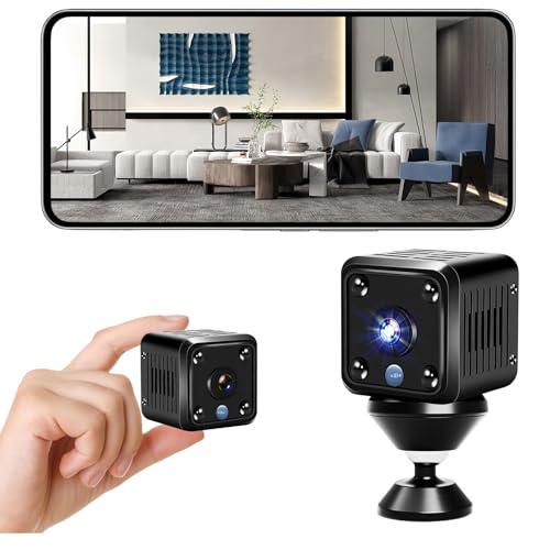 Mini Kamera, Mini Überwachungskamera, Überwachungskamera Innen, Kamera Überwachung Innen 1080p, Hd Überwachungskameras Mit Bewegungsmelder Nachtsicht Für Startseite Büro Mini Kamera, Mini Überwachungskamera, Überwachungskamera Innen, Kamera Überwachung Innen 1080p, Hd Überwachungskameras Mit Bewegungsmelder Nachtsicht Für Startseite Büro von BORDEAG