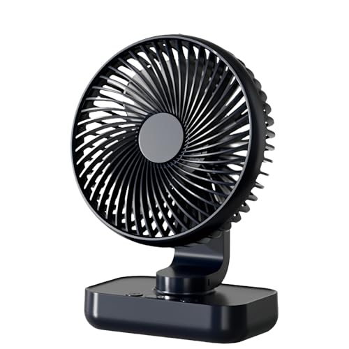 Mini Tischventilator Leise,USB Ventilator Automatisch Oszillierend,4000mAh Akku-Ventilator,4 Geschwindigkeiten,USB Tischventilator,Wiederaufladbare Ventilatoren,Tragbar Klein Lüfte für Büro, Zuhause Mini Tischventilator Leise,USB Ventilator Automatisch Oszillierend,4000mAh Akku-Ventilator,4 Geschwindigkeiten,USB Tischventilator,Wiederaufladbare Ventilatoren,Tragbar Klein Lüfte für Büro, Zuhause von BORDEAG