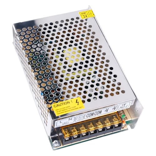 Netzteil Schaltnetzteil DC 12V 10A 120W, Transformator Adapter für LED Streifen, Computerprojekt, Radio von BORDEAG