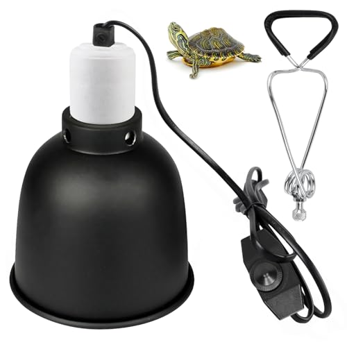 Terrarium Dome Lampen 5,5 Zoll Reptilien-Reflektor-Kuppellampe, Aluminium Reflektorlampe Terrarium Lampe Terrarium Dome Lampenfassung Für Wärmelampe Heiz Lampenfassung Für Reptilien, Schildkröte Terrarium Dome Lampen 5,5 Zoll Reptilien-Reflektor-Kuppellampe, Aluminium Reflektorlampe Terrarium Lampe Terrarium Dome Lampenfassung Für Wärmelampe Heiz Lampenfassung Für Reptilien, Schildkröte von BORDEAG