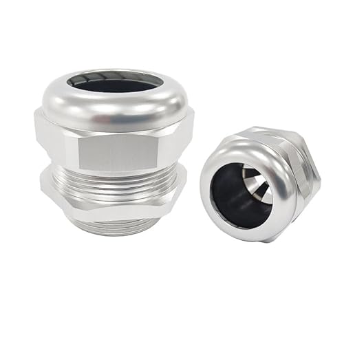 1 Stück Kabelverschraubungen M40, elektromagnetische Abschirmverschraubungen aus Aluminiumlegierung, IP68-konforme, einstellbare Anschlussverschraubungen, Kabelverschraubungen für von 22-30mm 1 Stück Kabelverschraubungen M40, elektromagnetische Abschirmverschraubungen aus Aluminiumlegierung, IP68-konforme, einstellbare Anschlussverschraubungen, Kabelverschraubungen für von 22-30mm von BORDSTRACT