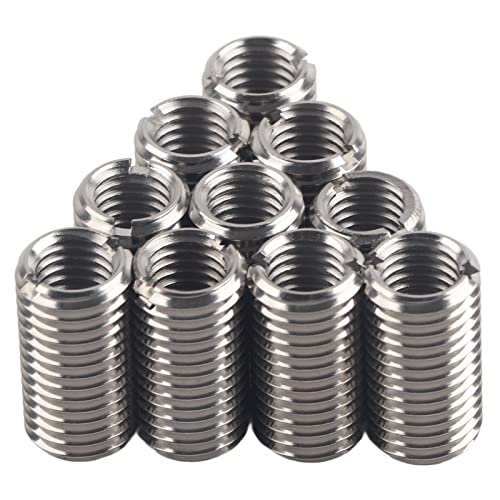 10 Stück Reduziermutter Mit Gewindeeinsatz, M12 X 1,75 Innengewinde Und M16 X 2 30 Mm Außengewinde Edelstahl Reparatureinsatz Mutter Gewindemutter Umbausatz 10 Stück Reduziermutter Mit Gewindeeinsatz, M12 X 1,75 Innengewinde Und M16 X 2 30 Mm Außengewinde Edelstahl Reparatureinsatz Mutter Gewindemutter Umbausatz von BORDSTRACT