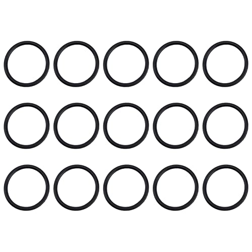 15 pcs runde Motorriemengummi-Gummigetriebe, Gummifilter-O-Ring zum Schutz von Maschinen mit einem Durchmesser von 5 mm Durchmesser 5405-0005-0414 (5405-0005-0095) (5405-0005-0134) (5405-0005-0174) von BORDSTRACT