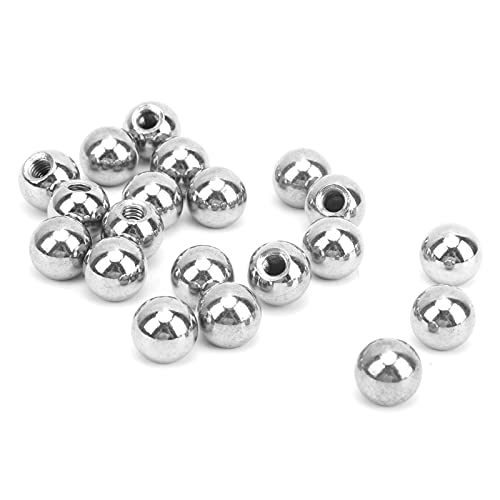 20 Stück Edelstahl Hohl Kugel M4x10mm Gewinde Kugel für 3D-Drucker Magnetisches Kugelgelenksystem 20 Stück Edelstahl Hohl Kugel M4x10mm Gewinde Kugel für 3D-Drucker Magnetisches Kugelgelenksystem von BORDSTRACT