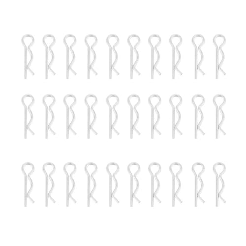 20pcs r beibehalten Cotter -Stifte, Hochleistungszink -Pin -Pin -Haarnadel -Sortiment zur Verwendung auf Hitch Pin -Lock -Systemen 1.2*20mm 20pcs r beibehalten Cotter -Stifte, Hochleistungszink -Pin -Pin -Haarnadel -Sortiment zur Verwendung auf Hitch Pin -Lock -Systemen 1.2*20mm von BORDSTRACT