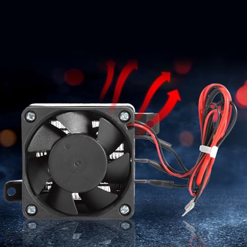 24V PTC Heizlüfter, Konstante Temperatur PTC elektrischer Heizlüfter, Autolüfter Luftheizkörper Energiesparender Heizelemente r For Heizung Luftbefeuchte(24V 150W) von BORDSTRACT