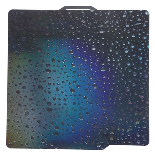 3D -Drucker -Build -Platte Slick Peh Heart and Water Drop Muster 3D Drucker Flexible Druckbett für Banmbu Lab P1P P1s von BORDSTRACT