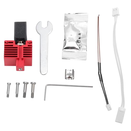 3D -Drucker Hotend Kit gehärteter Stahldüse hohe thermische Leitfähigkeit glatte Extrusionsmaterialkompatibilität für P1S P1P X1 von BORDSTRACT