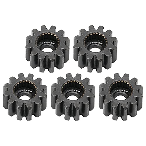 5-teiliges Servo-Stirnrad aus Stahl, praktische Industrieteile, 24 Innenzahnverzahnung, Lenkwellenritzel und Buchsensatz, Modul 0,812 Zähne (12 teeth) (15 Teeth) (24 teeth) (40 teeth) von BORDSTRACT