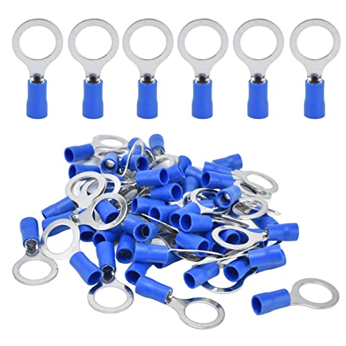 50Pcs Insulated Ring Terminals Electrical Wire Crimp Connectors, Copper AWG12‑10 RV5.5-12,Bolt Ring Terminals Insulated Electrical Crimp Connectors 50Pcs Insulated Ring Terminals Electrical Wire Crimp Connectors, Copper AWG12‑10 RV5.5-12,Bolt Ring Terminals Insulated Electrical Crimp Connectors von BORDSTRACT