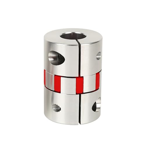 5mm bis 16mm Flexible Wellenkupplung, Durchmesser 30mm Länge 40mm Aluminium Motorverbinder Flexible von BORDSTRACT