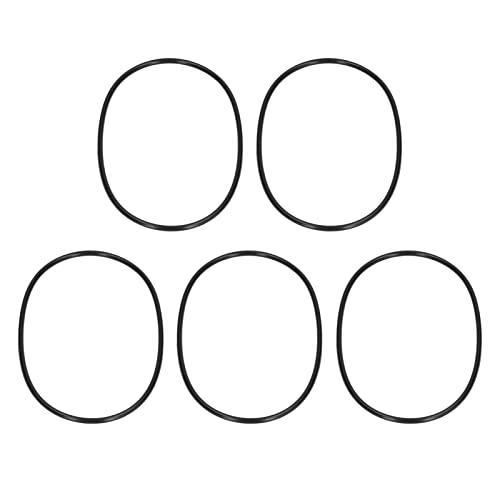5pcs runde Motorriemengummi-Gummigetriebe, Gummifilter-O-Ring zum Schutz von Maschinen mit 5405-0005-0414 mit 5 mm Durchmesser (5405-0005-0494) (5405-0005-0533) (5405-0005-0573) von BORDSTRACT