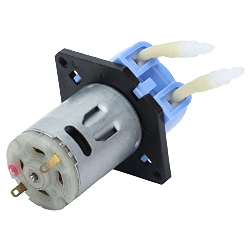 Flüssigkeitsdosierpumpe, 12V DCPeristaltikpumpe Dosierdosierung Mini Selbstansaugende Pumpe für Aquarium Laboranalyse Experimente Biochemische Analyse von BORDSTRACT