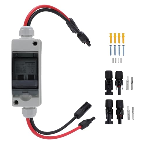 BORDSTRACT Solar Panel Disconnect Switch Overvoltage Overload Guard Extending System Lifespan IP65 Water Proof for PV Homes BORDSTRACT Solar Panel Disconnect Switch Overvoltage Overload Guard Extending System Lifespan IP65 Water Proof for PV Homes von BORDSTRACT