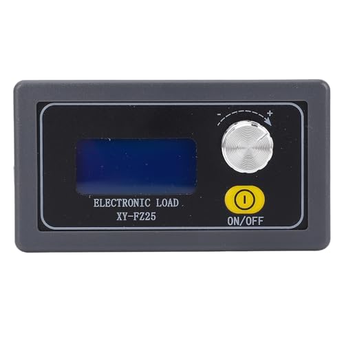 Batterieentladekapazitätstester, einstellbares Lastmodul, temperaturgesteuerter Lüfter, 25 W, DC 5,0–30,0 V, für Testbegeisterte von BORDSTRACT