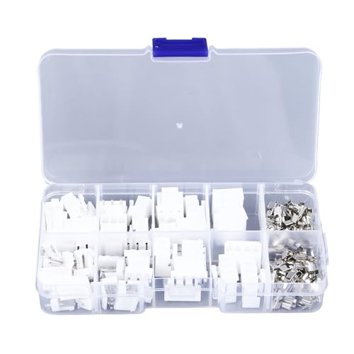 Bordstract 120-teiliges VH 3.96-Stecker-Set, 2P 3P 4P Schraubklemmenblock-Stecker-Set Mit Gehäusestecker, Gerader Pin-Buchsenklemme von BORDSTRACT