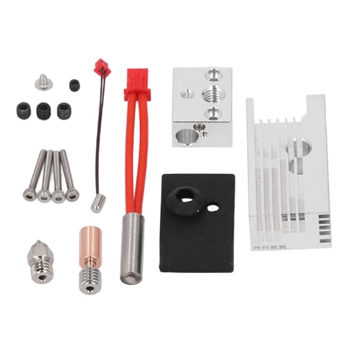 Extruder-Heizungs-Block-Upgrade-Kit Ti-Legierung Kupfer Bimetalplattierte Düse mit Aluminiumkühler für Ender-3 S1 3D-Drucker Extruder-Heizungs-Block-Upgrade-Kit Ti-Legierung Kupfer Bimetalplattierte Düse mit Aluminiumkühler für Ender-3 S1 3D-Drucker von BORDSTRACT