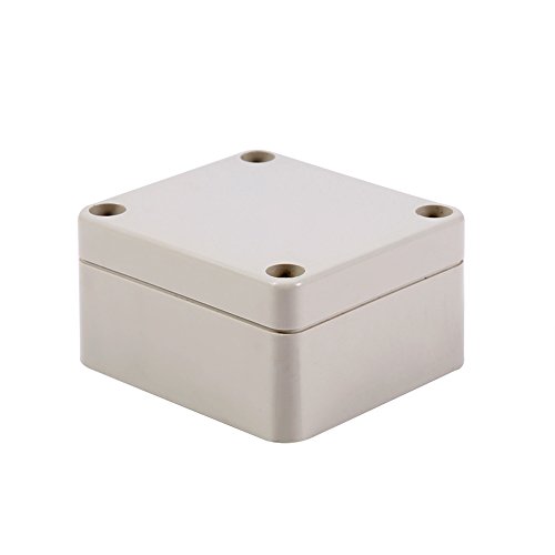 IP65 Wasserdichte Anschlussdose, Rechteckige Junction Box, ABS Gehäuse Elektrische Anschlussdosen Outdoor Projekt Box Gehäuse mit Zubehör(65 x 60 x 35mm) von BORDSTRACT