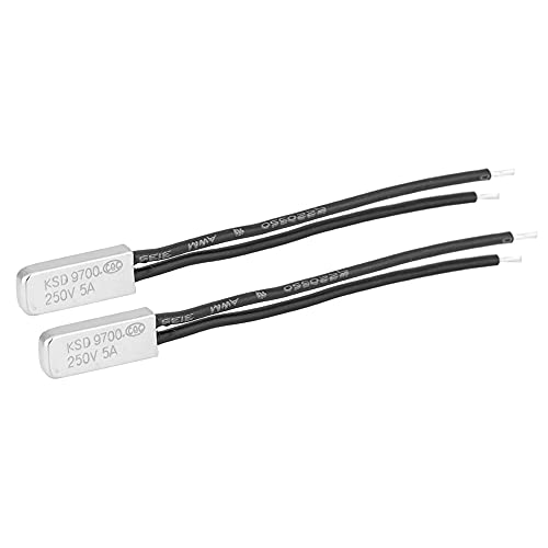 KSD9700 Thermostat, 40c normalerweise offener Temperaturschalter Wärmeschalter, 5A Metalltemperatur Controller 2PCs (115 ℃) von BORDSTRACT
