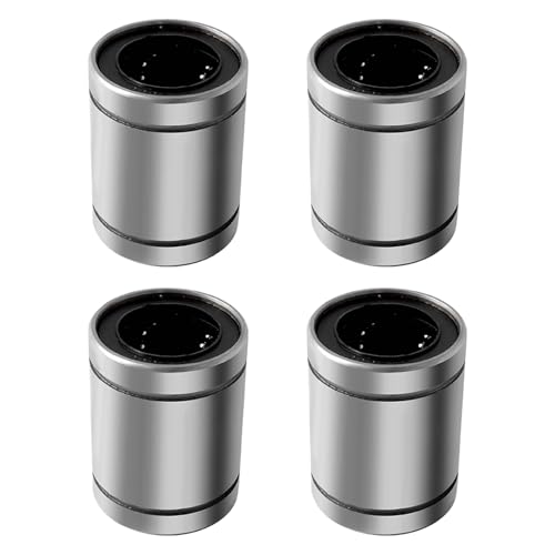 LM8UU Linearkugellager, 4 Stück mit 8mm Bohrung, 15mm Außendurchmesser, 24mm Länge mit beidseitiger Gummidichtung, ideal für CNC, 3D-Drucker LM8UU Linearkugellager, 4 Stück mit 8mm Bohrung, 15mm Außendurchmesser, 24mm Länge mit beidseitiger Gummidichtung, ideal für CNC, 3D-Drucker von BORDSTRACT