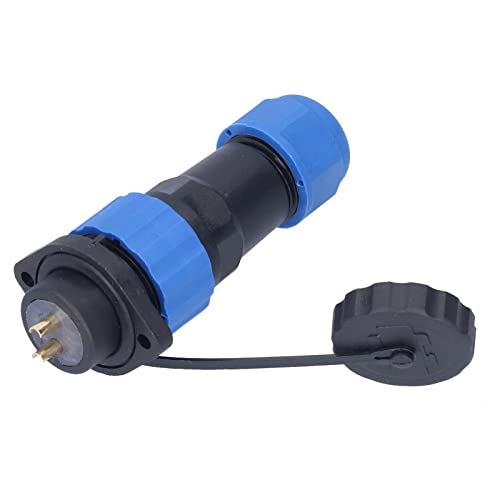 Luftfahrtstecker 2 Pin IP68 SP20 Männliche und Weibliche Stoßverbinderstecker 380V 2/3/4/5/6/7 Pin Wasserdicht Luftfahrt-Anschluss Kabel M20×1.5mm Gewinde von BORDSTRACT