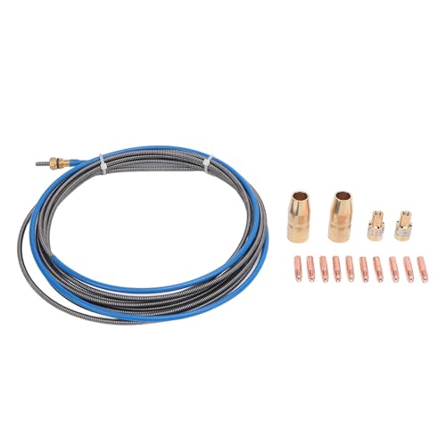 MIG-Schweißwaffen-Zubehör-Kit 0.030-0.035 Zoll Spitze Düse Diffusor 15ft Liner 194011 für Miller Millermatic M-100/150 Bindungsversorgungen von BORDSTRACT