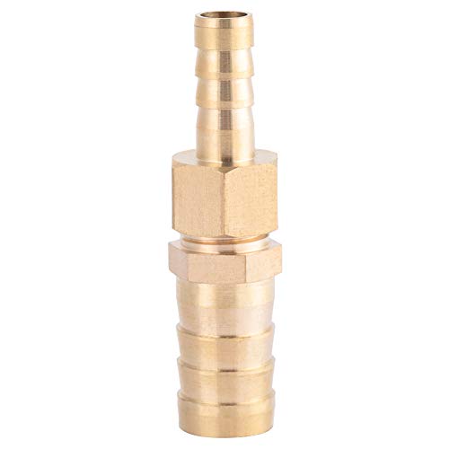 Messing Reduzierstück Schlauchtülle, 8 mm auf 14/16/19/25 mm Endstück Reduzierstück Reduziersteckverbinder zum Verbinden von zwei verschiedenen Rohrdurchmessern(8-19mm) von BORDSTRACT