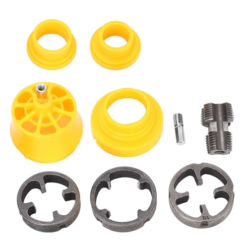 PVC Pipe Threader Kit Effizientes elektrisches Bohrer kompatibler PVC -Rohrgewinde -Werkzeug für jedes Projekt von BORDSTRACT