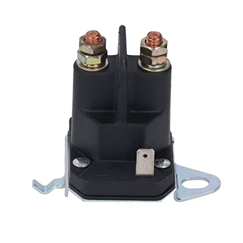 Starter Magnetrelais, 12 VDC Ersatzteile für Aufsitzmäher 3 poliger Magnetschalter Mäher Startermagnet ABS Messing für Geländefahrzeuge Sno Rasenmäher Traktor Geländefahrzeuge von BORDSTRACT