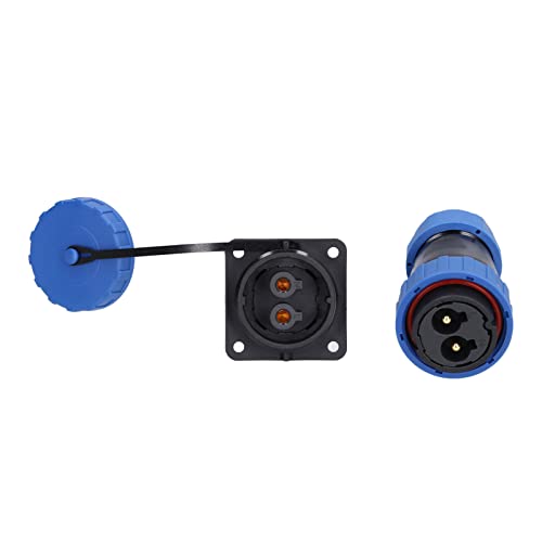 Steck Verbinder Für Luftfahrt Stecker, IP68 LP28 2/3/4 Pin 250V 45a, Männlich Und Weiblich, Quadratisch, 4 Löcher, Wasserdichte Steck Verbinder(2芯) von BORDSTRACT